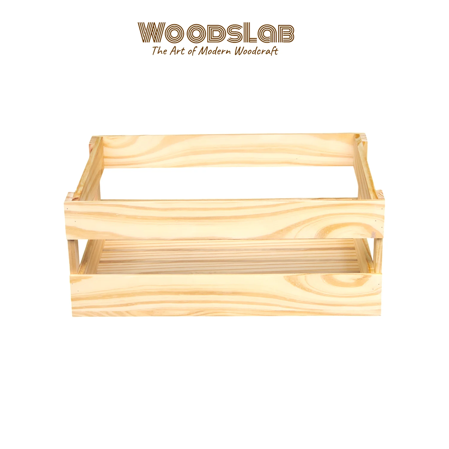 ลังไม้สน รุ่น LM2 – ลังไม้ใส่ผลไม้ กล่องไม้ใส่ของ ขนาด 30×50×19 cm