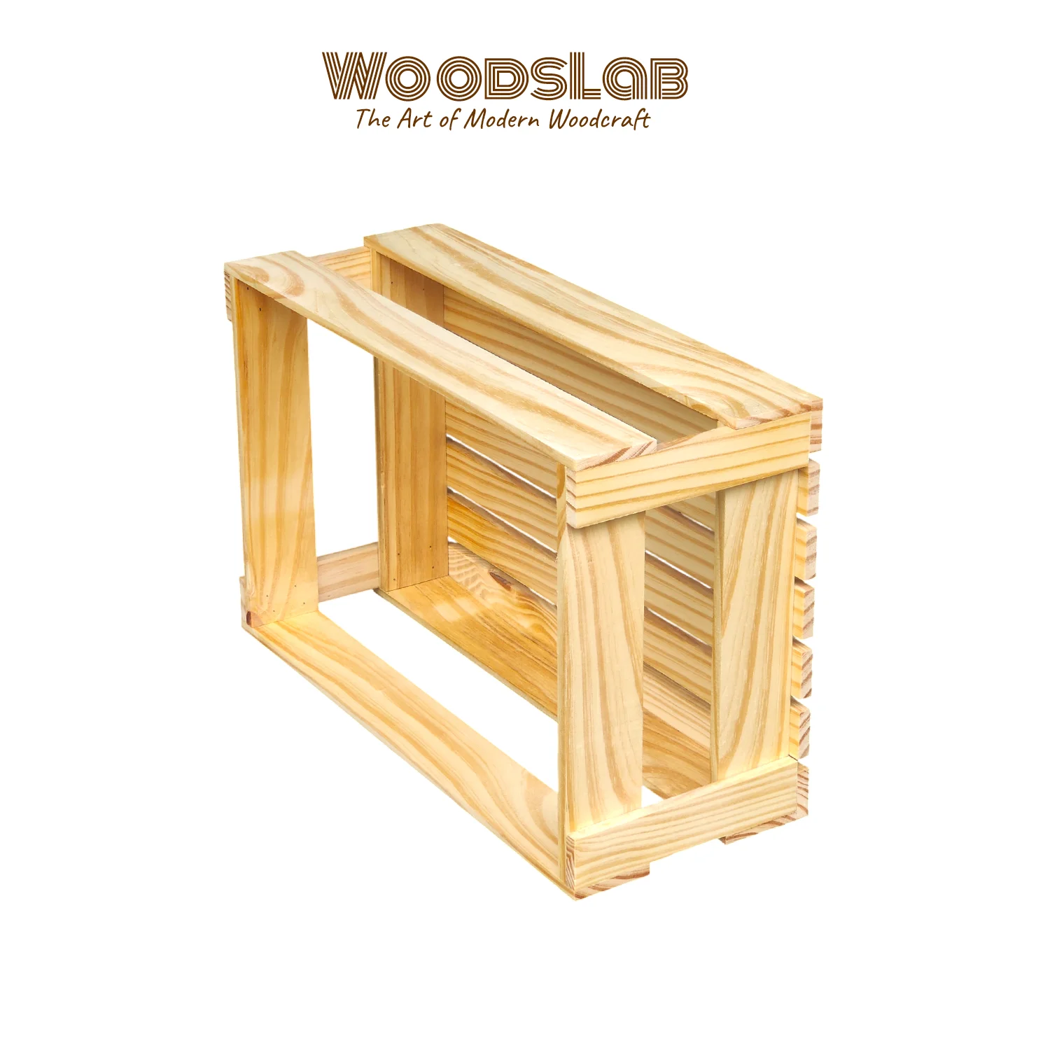 ลังไม้สน รุ่น LM2 – ลังไม้ใส่ผลไม้ กล่องไม้ใส่ของ ขนาด 30×50×19 cm