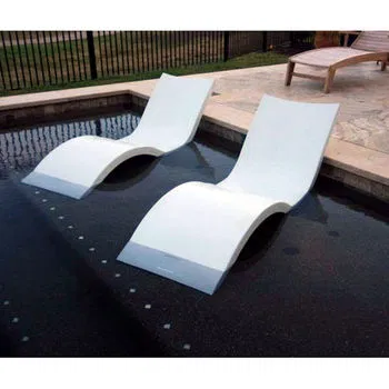 UV20 In Water Lounge Chairs Tanning Ledge Pool Chaise Lounger
