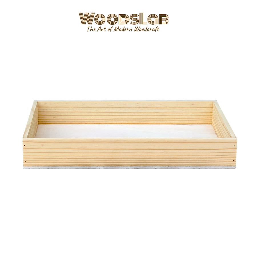 ถาดไม้สน รุ่น LM4A ถาดไม้เสิร์ฟ คาเฟ่ สไตล์มินิมอล