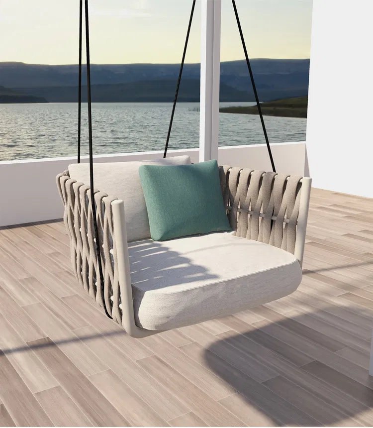 Couture Garden Furniture Rattan Balcony Swing Chair Patio Swings Hanging Chair Outdoor