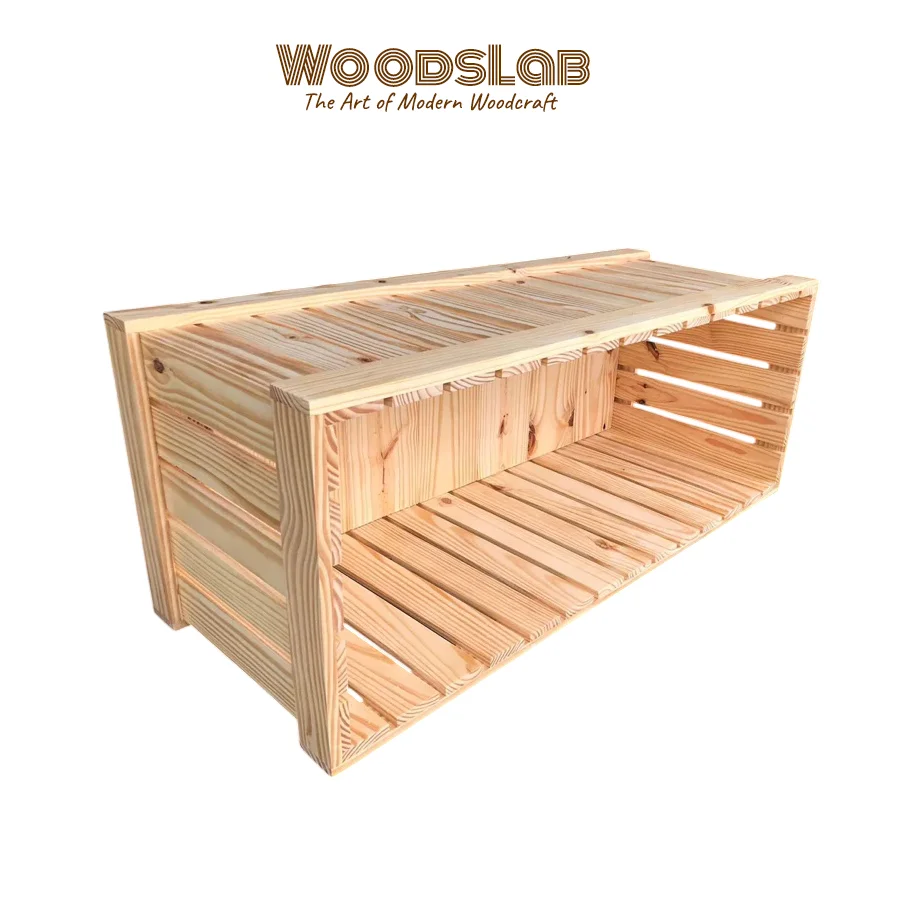 กล่องไม้สน / ลังไม้สน / กระบะไม้สน (3 ขนาด)